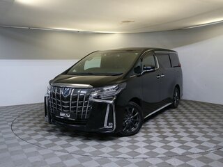 2022 Toyota Alphard III Рестайлинг, чёрный, 6000000 рублей, вид 1