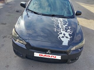 2010 Mitsubishi Lancer X, чёрный, 570000 рублей, вид 2
