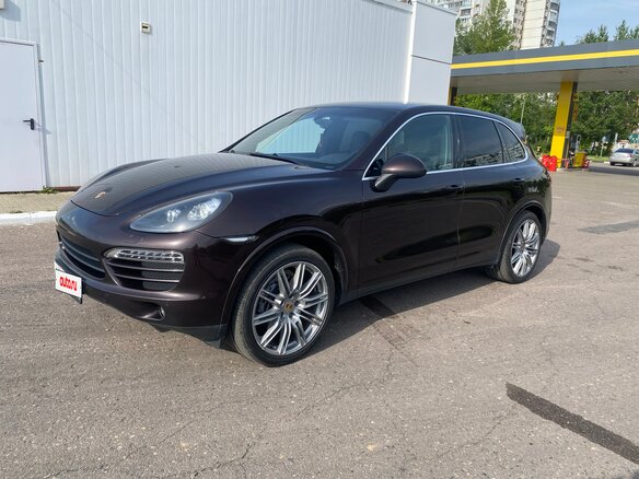 2014 Porsche Cayenne II Рестайлинг (958), коричневый, 2495000 рублей - вид 8