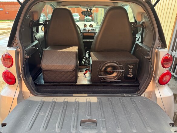 2010 Smart Fortwo II, серебристый, 700000 рублей - вид 6