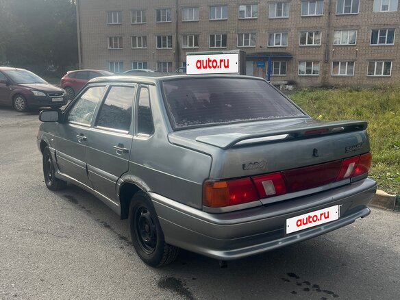 2007 Lada (ВАЗ) 2115, серый - вид 3