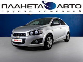 2012 Chevrolet Aveo II, серебристый, 640000 рублей, вид 1