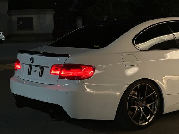 2008 BMW 3 серии 325i V (E90/E91/E92/E93), белый - вид 19