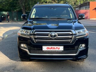 2015 Toyota Land Cruiser 200 Series Рестайлинг 2, чёрный, 6100000 рублей, вид 2