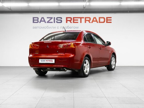 2008 Mitsubishi Lancer X, красный, 599000 рублей - вид 4