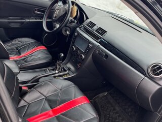2006 Mazda 3 I (BK), чёрный, 350000 рублей, вид 2