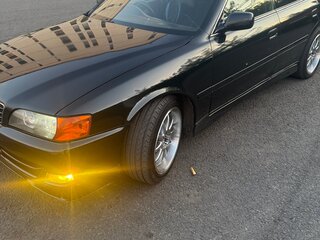 1998 Toyota Chaser VI (X100) Рестайлинг, чёрный, 930000 рублей, вид 1