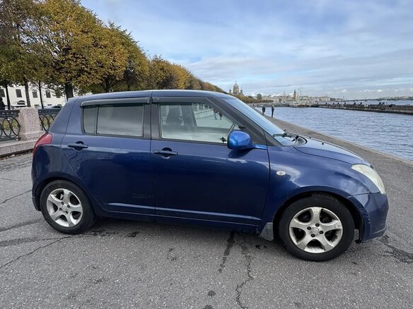 2007 Suzuki Swift AMT III, синий, 460000 рублей - вид 2