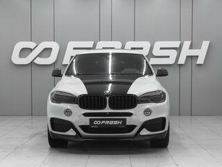 2017 BMW X6 40d II (F16), белый, 3649000 рублей, вид 3