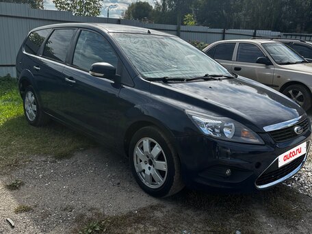 2010 Ford Focus II Рестайлинг, синий, 420000 рублей, вид 3