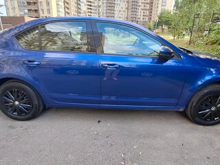 2019 Skoda Octavia III (A7) Рестайлинг, синий, 1600000 рублей, вид 3