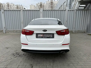 2014 Kia Optima III Рестайлинг, белый, 1175000 рублей, вид 4