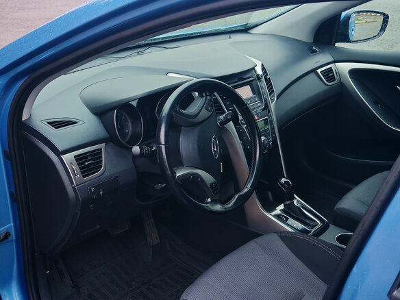 2014 Hyundai i30 II, голубой, 1170000 рублей - вид 9