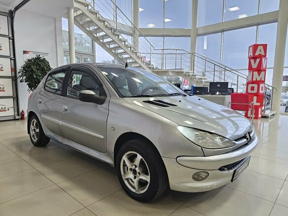 2002 Peugeot 206, серый, 349000 рублей - вид 3