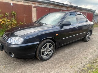 2006 Kia Spectra I Рестайлинг 2, чёрный, 220000 рублей, вид 5