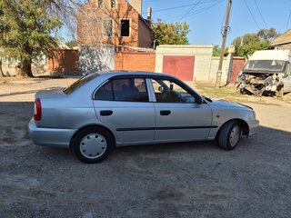 2007 Hyundai Accent ТагАЗ II, серебристый, 360000 рублей, вид 2