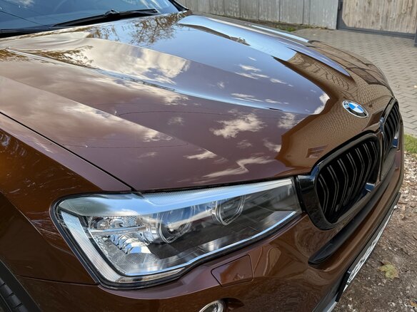 2018 BMW X4 20i I (F26), коричневый - вид 4