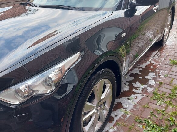2015 Infiniti QX70, чёрный, 2800000 рублей - вид 6