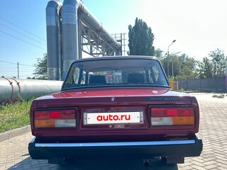 1998 Lada (ВАЗ) 2107, красный, 1000000 рублей, вид 2