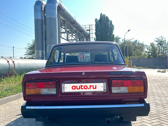 1998 Lada (ВАЗ) 2107, красный, 1000000 рублей - вид 1