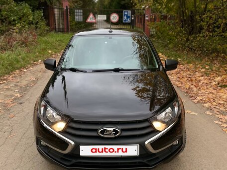2020 Lada (ВАЗ) Granta I Рестайлинг, чёрный, 699999 рублей, вид 1