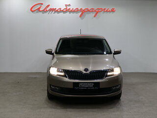 2019 Skoda Rapid I Рестайлинг, бежевый, 1500000 рублей, вид 2
