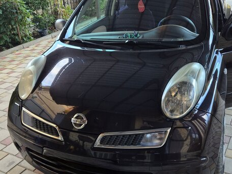2008 Nissan Micra III (K12), фиолетовый, вид 1