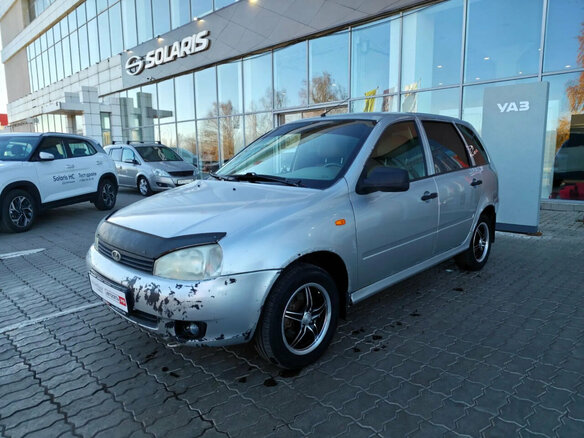 2012 Lada (ВАЗ) Kalina I, серебристый, 161260 рублей - вид 2