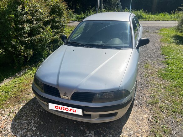 2003 Mitsubishi Carisma I Рестайлинг, серебристый - вид 1