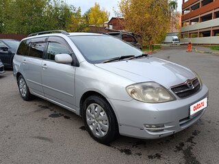 2002 Toyota Corolla Fielder IX (E120, E130), серый, 450000 рублей, вид 1