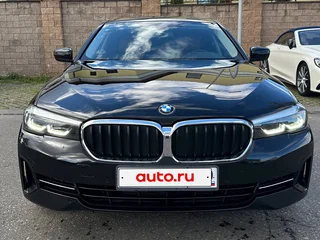 2022 BMW 5 серии 520i VII (G30/G31/G38) Рестайлинг, чёрный, 2690000 рублей, вид 2
