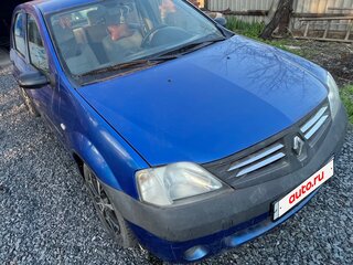 2006 Renault Logan I, синий, 260000 рублей, вид 4