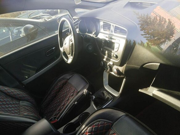 2014 Kia Ceed II, серебристый, 675400 рублей - вид 6