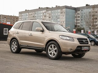 2008 Hyundai Santa Fe II, бежевый, 949000 рублей, вид 4