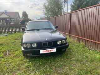1991 BMW 5 серии 520i III (E34), чёрный, 300000 рублей, вид 2
