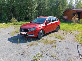 2018 Lada (ВАЗ) Vesta SW I, красный, 960000 рублей, вид 1