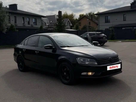 2011 Volkswagen Passat B7, чёрный, 750000 рублей, вид 1