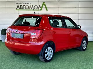 2013 Skoda Fabia II Рестайлинг, красный, 499000 рублей, вид 4