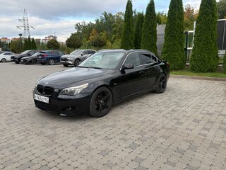 2008 BMW 5 серии 525i V (E60/E61) Рестайлинг, чёрный, 1150000 рублей, вид 1