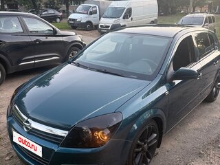 2007 Opel Astra H Рестайлинг, синий, 390000 рублей, вид 1
