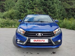 2021 Lada (ВАЗ) Vesta I, синий, 1100000 рублей, вид 1