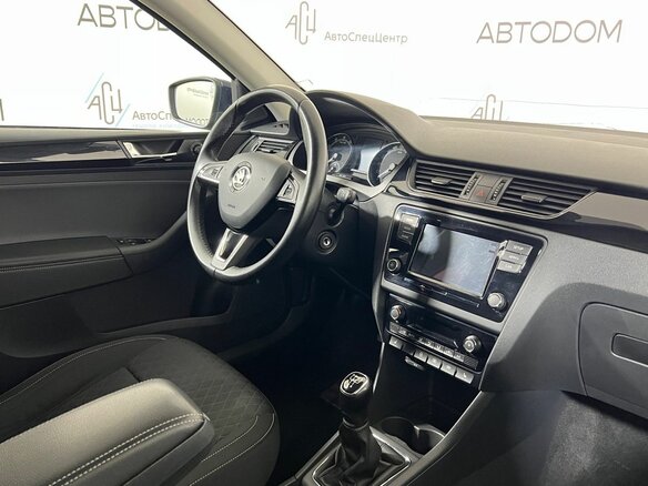 2017 Skoda Rapid I Рестайлинг, синий, 1097700 рублей - вид 18