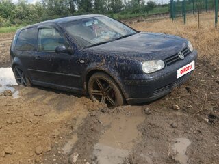 2001 Volkswagen Golf IV, синий, 200000 рублей, вид 4