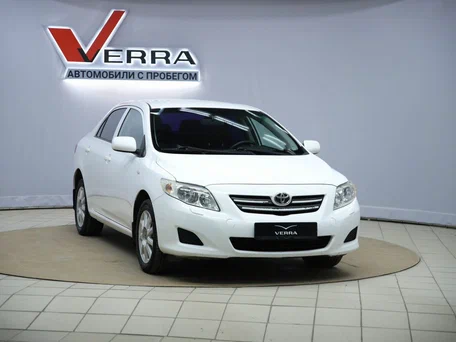 2008 Toyota Corolla X (E140, E150), белый, 730000 рублей, вид 3
