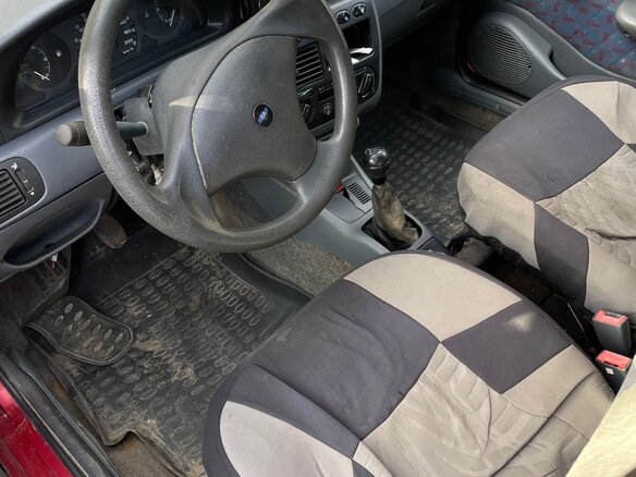 2002 Fiat Palio I Рестайлинг, красный, 65000 рублей - вид 7