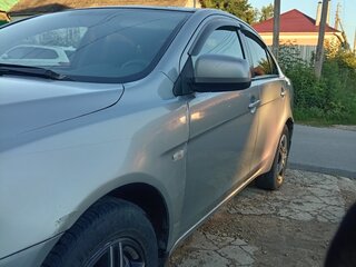 2008 Mitsubishi Lancer X, серебристый, 407000 рублей, вид 4