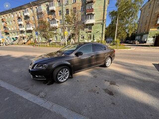 2012 Volkswagen Passat B7, коричневый, 1275000 рублей, вид 3