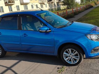 2021 Lada (ВАЗ) Granta I Рестайлинг, синий, 890000 рублей, вид 2