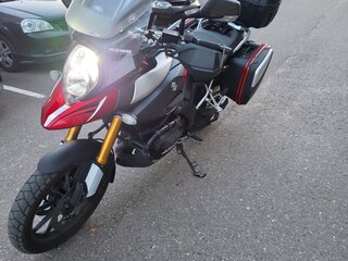 2014 Suzuki V-Strom 1000, красный, 720000 рублей, вид 2