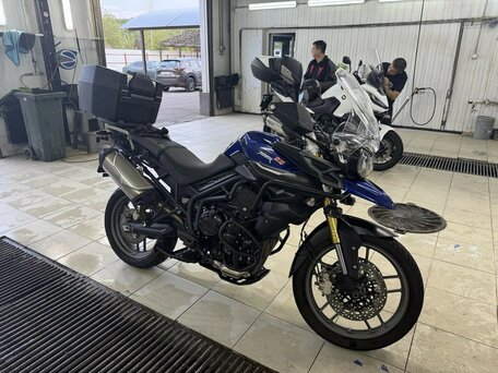 2013 Triumph Tiger 800, синий, 670000 рублей, вид 1